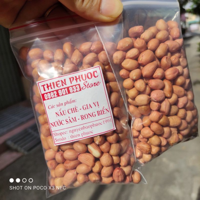 [ Xả Tồn ] đậu phộng (lạc) - gói 100g