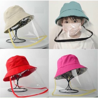 Mũ Chống Giọt Bắn Cho Bé, Nón Chắn Bụi Người Lớn