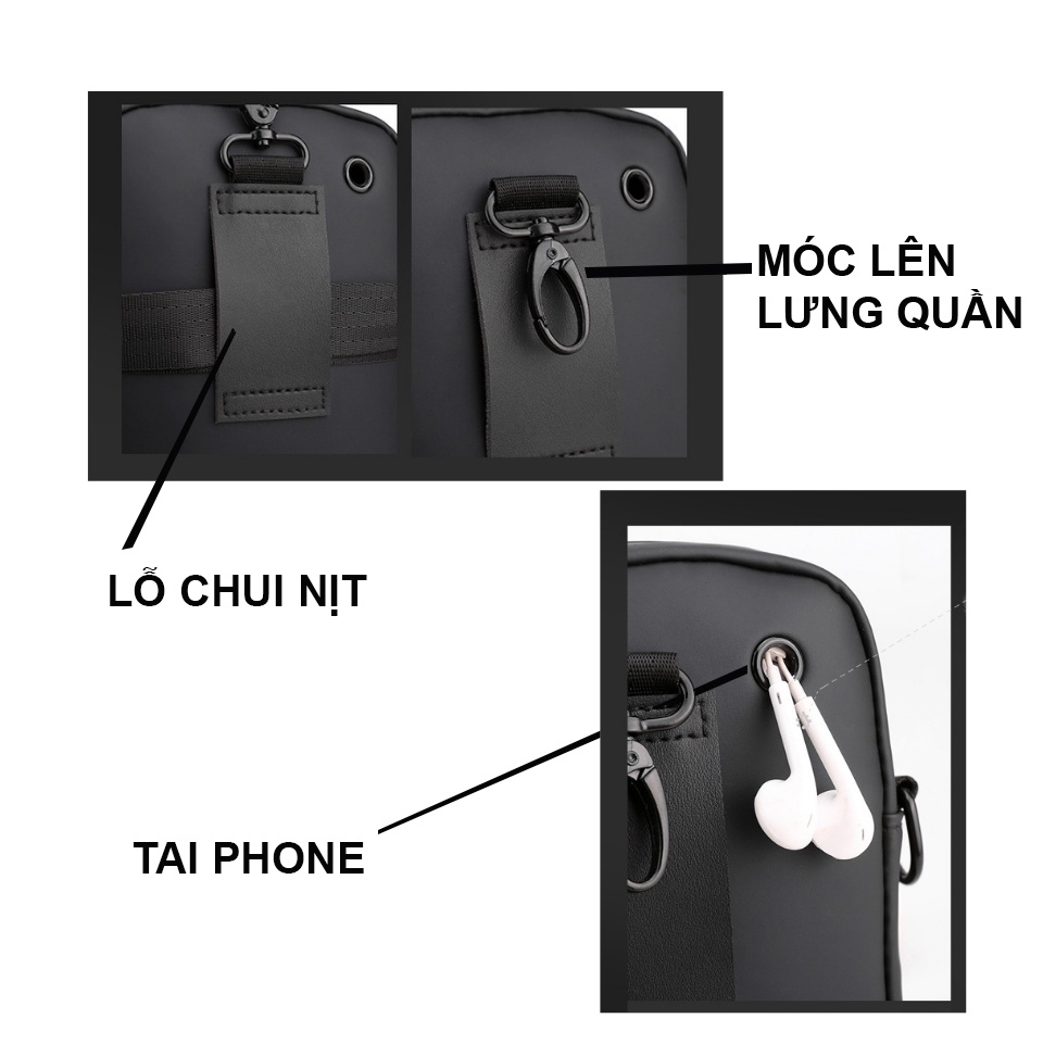 Túi đeo chéo đựng điện thoại chống thấm nước Fortune Mouse DT9873453