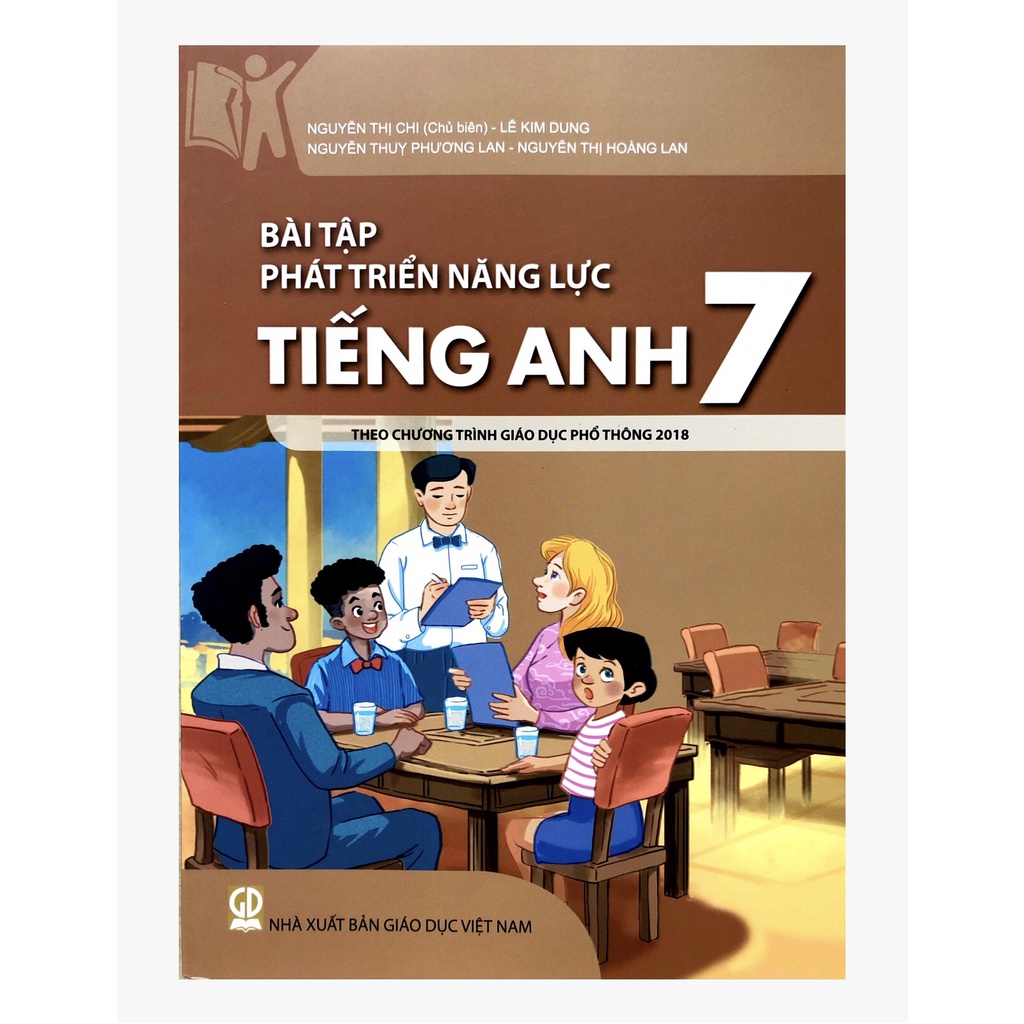 Sách - Bài tập phát triển năng lực tiếng anh 7 - theo chương trình giáo dục phổ thông 2018 - NXB Giáo dục