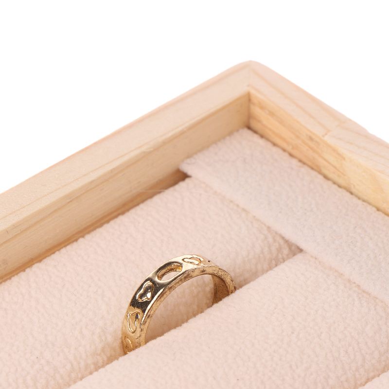 Khay Trưng Bày Nhẫn / Đồng Hồ Đa Năng Phong Cách Retro