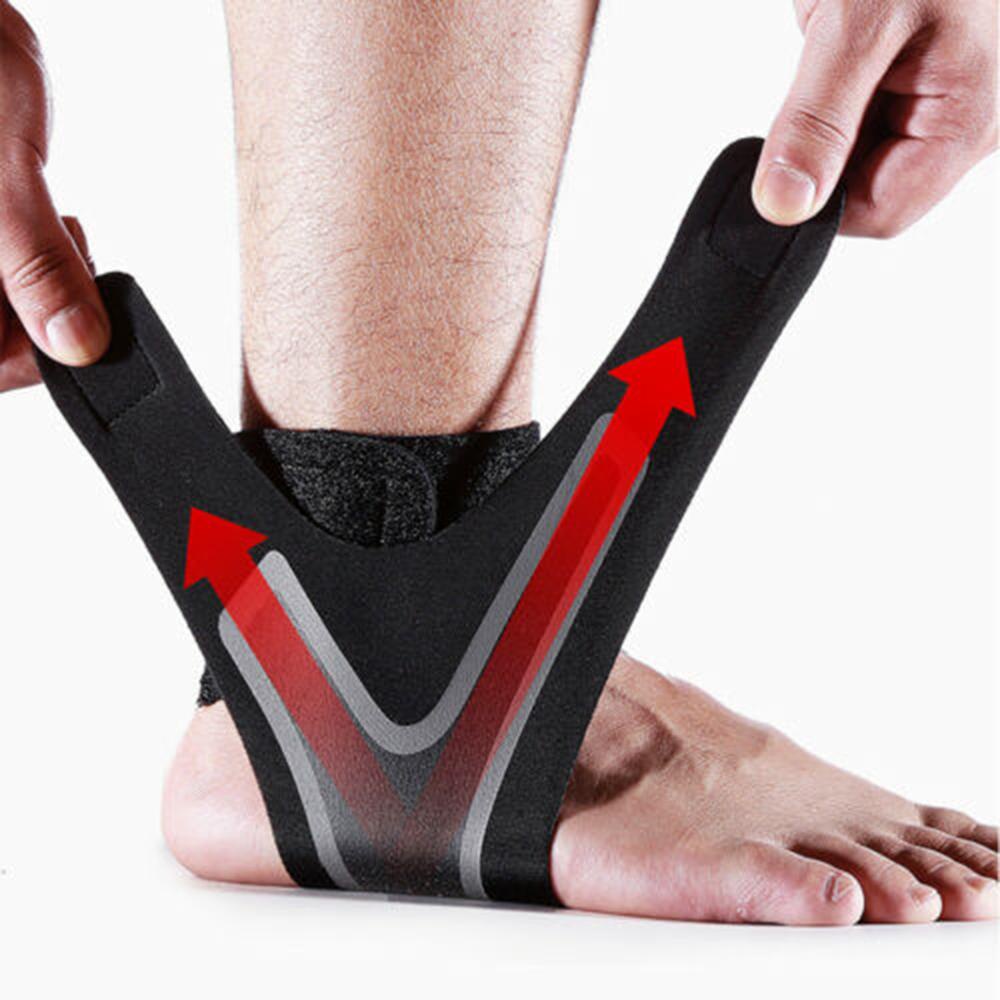 LEILY 1 Băng Quấn Bảo Vệ Mắt Cá Chân Co Giãn Chống Bong Gân Có Thể Điều Chỉnh Kích Thước Thời Trang