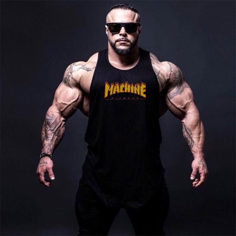 Áo Ba Lỗ Tập Gym Thoáng Khí Thời Trang Cho Nam