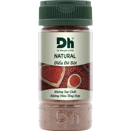 Hũ Natural Điều Đỏ Bột - Thương hiệu DH Foods
