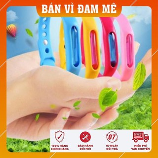 [Giá Sập Sàn]  Vòng đeo tay đuổi muỗi và côn trùng an toàn cho bé với tinh dầu xả, tinh dầu hoa cúc tự nhiên