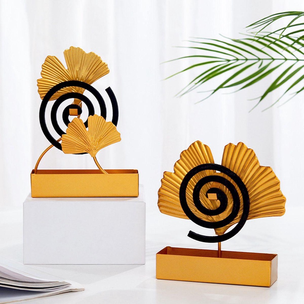 Giá Đỡ Cuộn Dây Bắt Muỗi Hình Chiếc Lá Ginkgo