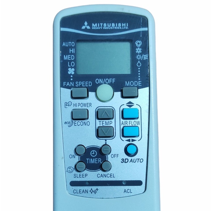 điều khiển điều hoà mitsubitshi remote máy lạnh mitsu( tặng cặp pin)