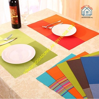Khăn trải bàn tấm khăn lót bàn ăn trang trí phong cách Châu Âu lịch sự (30x45cm) (b20)