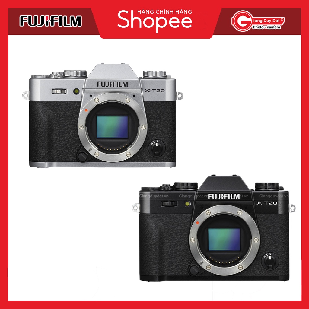 Máy Ảnh Không Gương Lật Fujifilm X-T20 Body - Chính Hãng l Máy ảnh X-T20