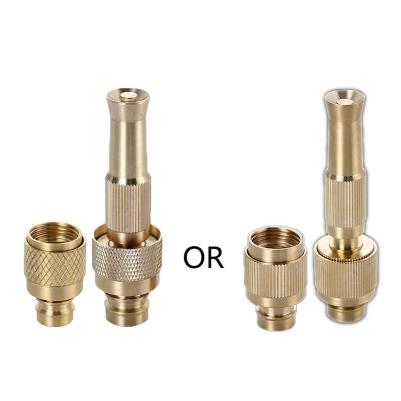 Đầu Nối Ống Nước Tưới Cây Bằng Đồng Thau Dạng Xoay Số 3 4