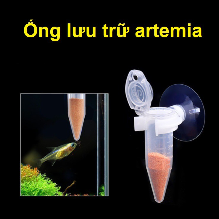 Ống cho ăn nhỏ giọt ống cho ăn artemia ống đựng thức ăn