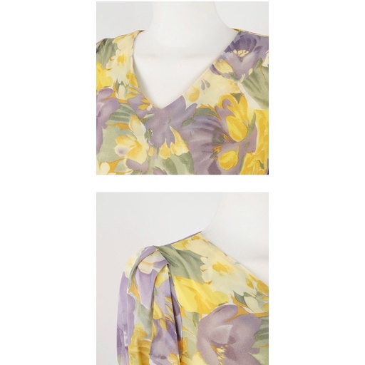 Váy hoa vàng Xecop