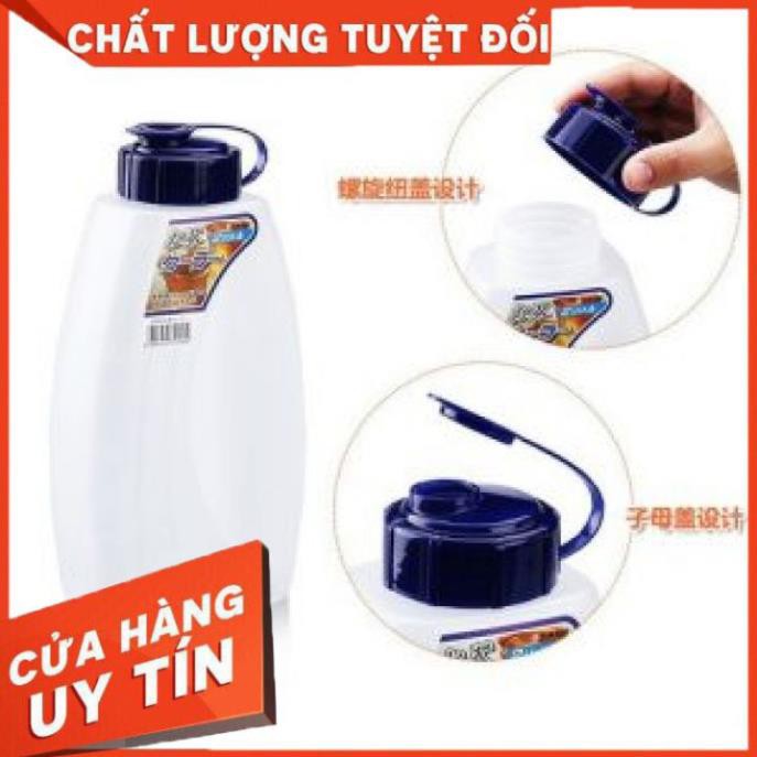 Bình nhựa đựng nước 2 lít - chất liệu nhựa PP an toàn, có độ bền cao không bị nứt ố - Konni39 Sơn Hoà - 1900886806