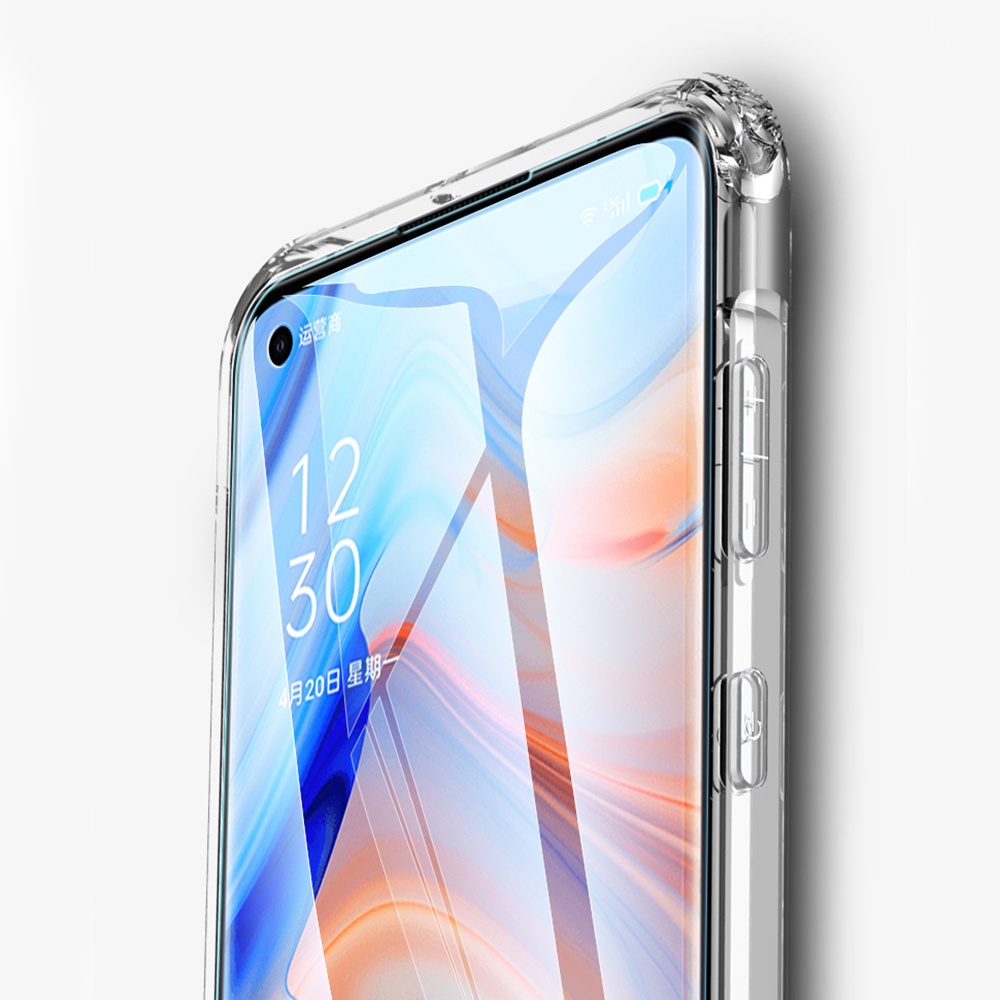 Dán màn hình Reno 4 Pro full màn hình trong suốt PPF chính hãng Moxiao Xing - Dán dẻo Oppo Reno 4 Pro