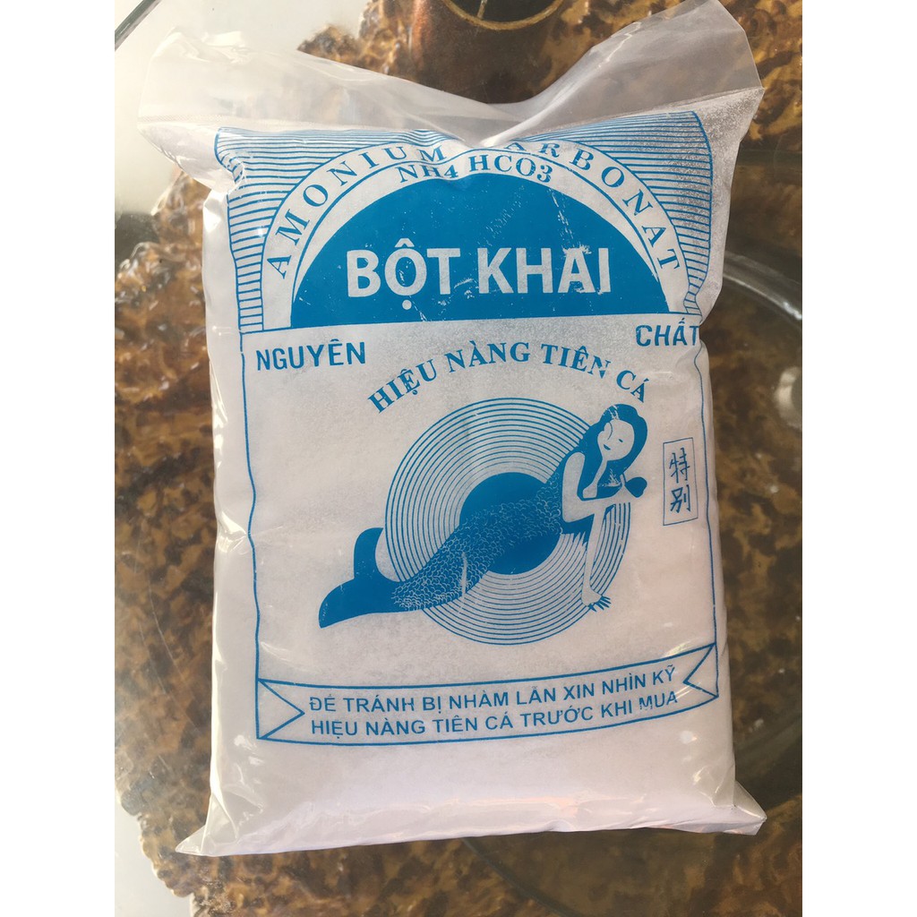 Bột khai tẩy gỗ Nàng Tiên Cá bịch 1kg