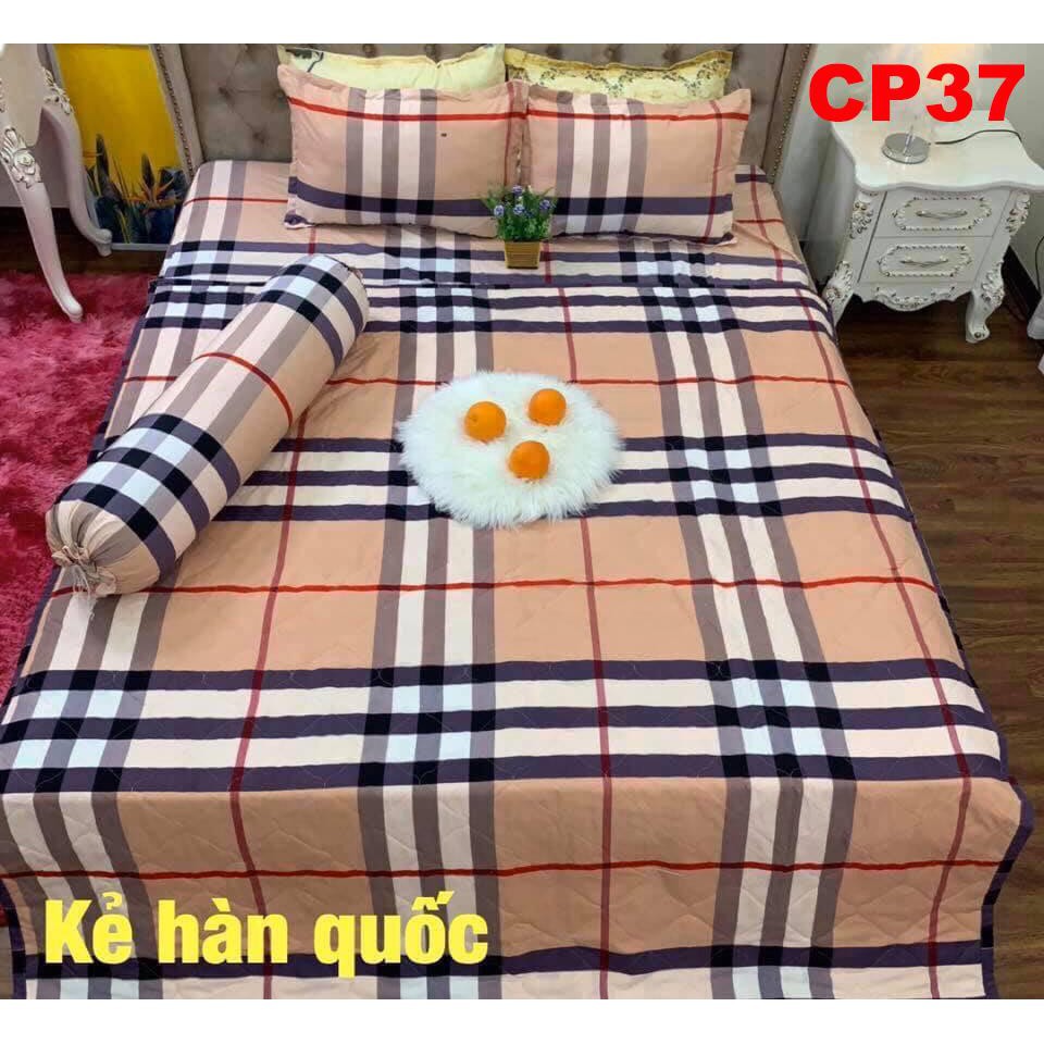 BỘ CHĂN RA 5 MÓN COTTON HÀN QUỐC CAO CẤP