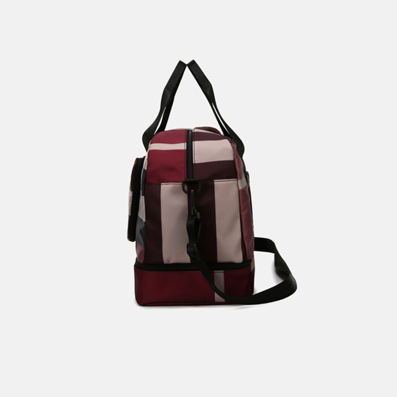 Qq * Túi Duffle Gấp Được Dùng Khi Đi Du Lịch Qua Đêm Có Ngăn Đựng Giày
