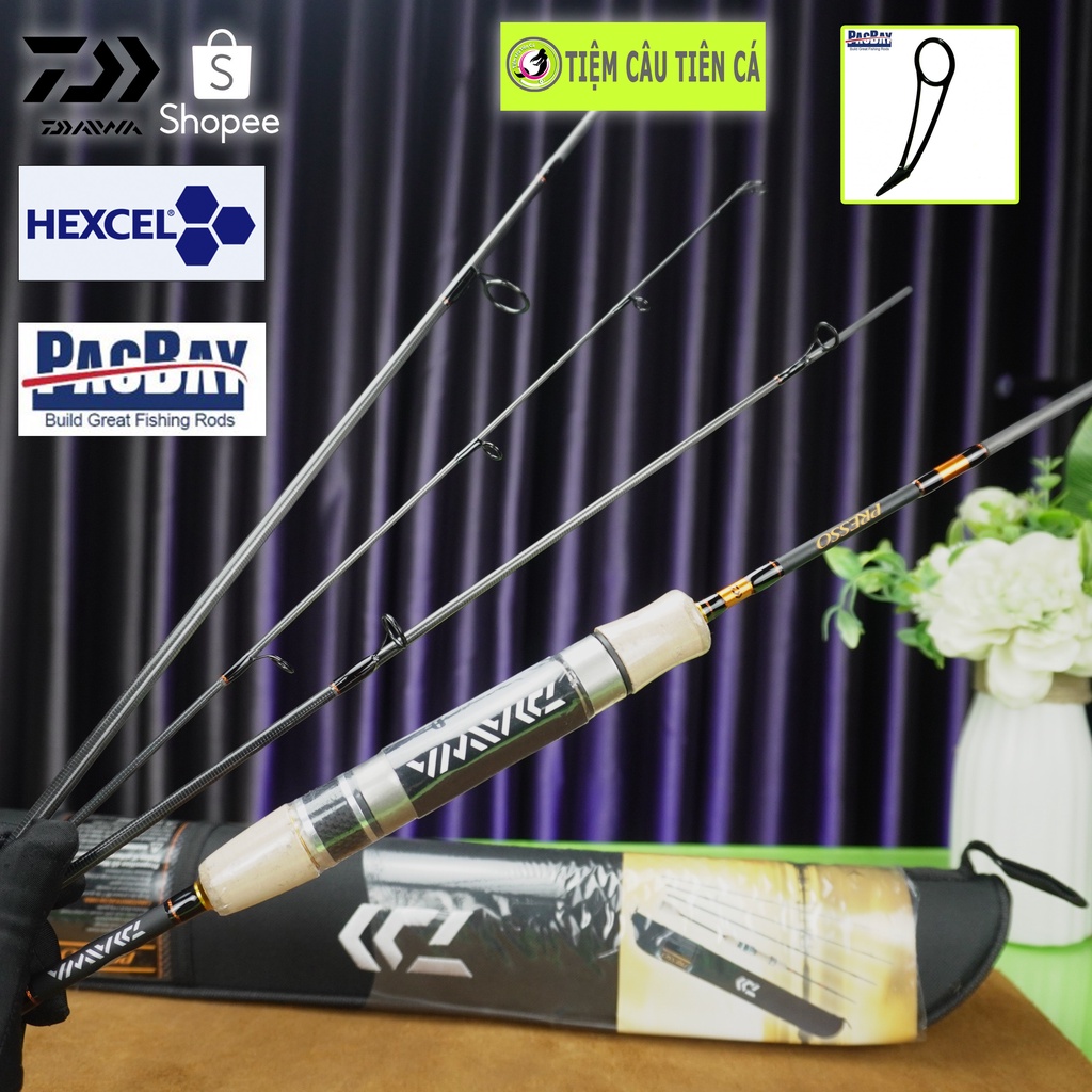 Daiwa PRESSO | Cần câu lure suối UL mang phong cách Mỹ | 4 khúc gọn nhẹ linh hoạt