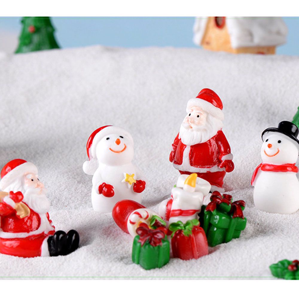 1 Mô Hình Ông Già Noel / Người Tuyết / Cây Thông Trang Trí Giáng Sinh / Năm Mới