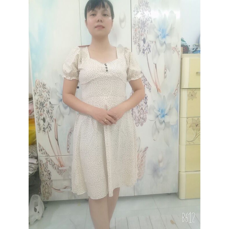 [Mã FAMAYWA2 giảm 10K đơn 50K] Đầm xòe bi tay phồng đẹp rẻ 💕kèm video + ảnh thật💕 | BigBuy360 - bigbuy360.vn