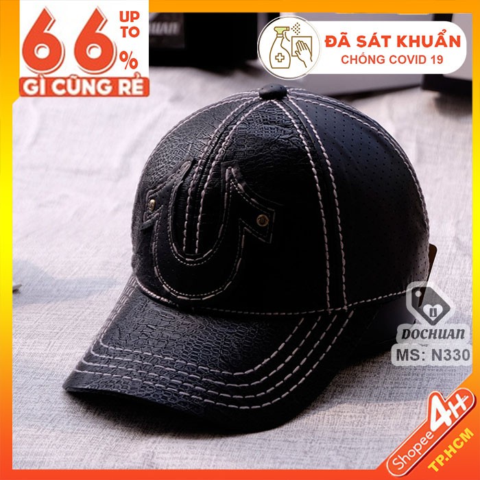 Nón Kết Ông Địa Lỗ Da Rắn Sau
