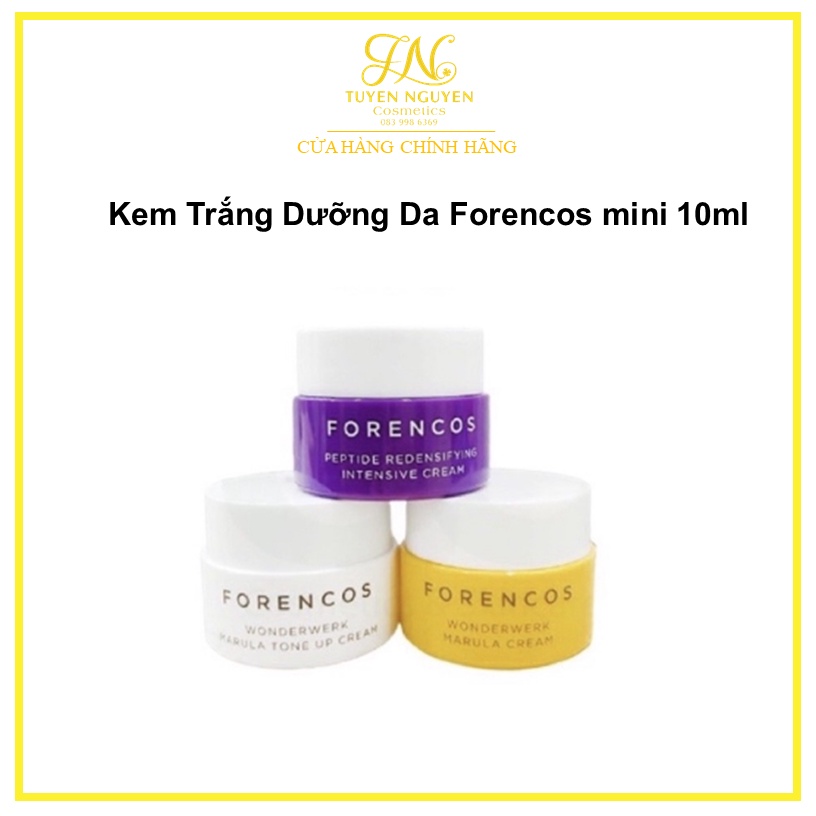 Kem Trắng Dưỡng Da Forencos mini 10ml