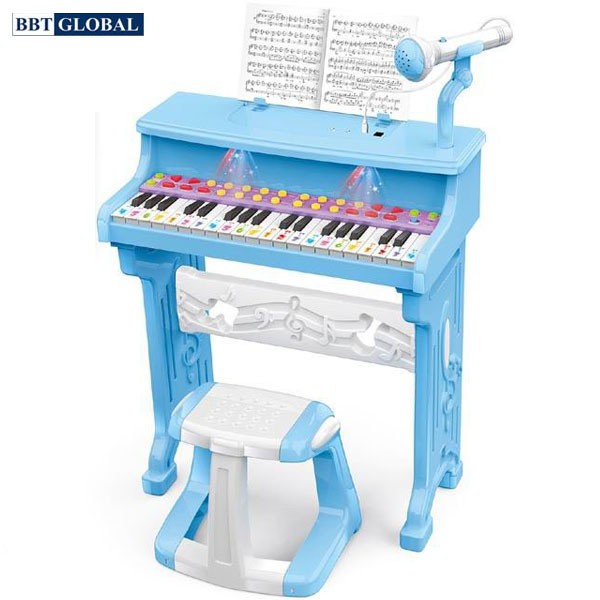 Đồ chơi đàn Organ điện tử 37 phím có ghế ngồi kèm sạc CV8818-206B