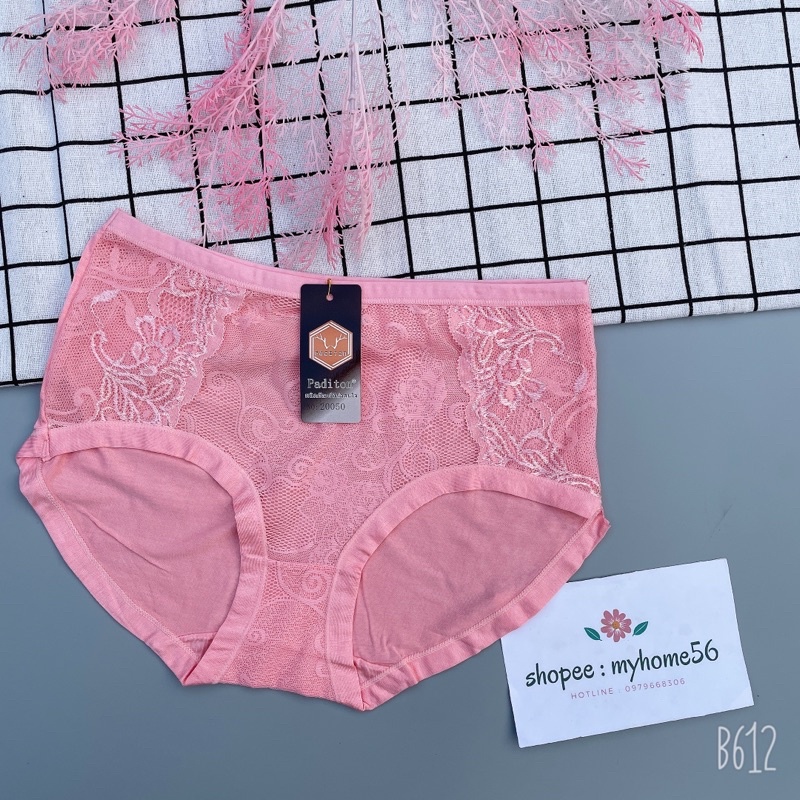 10 quần lót cotton cạp cao fom to cho người béo 60-70kg mã 20250.