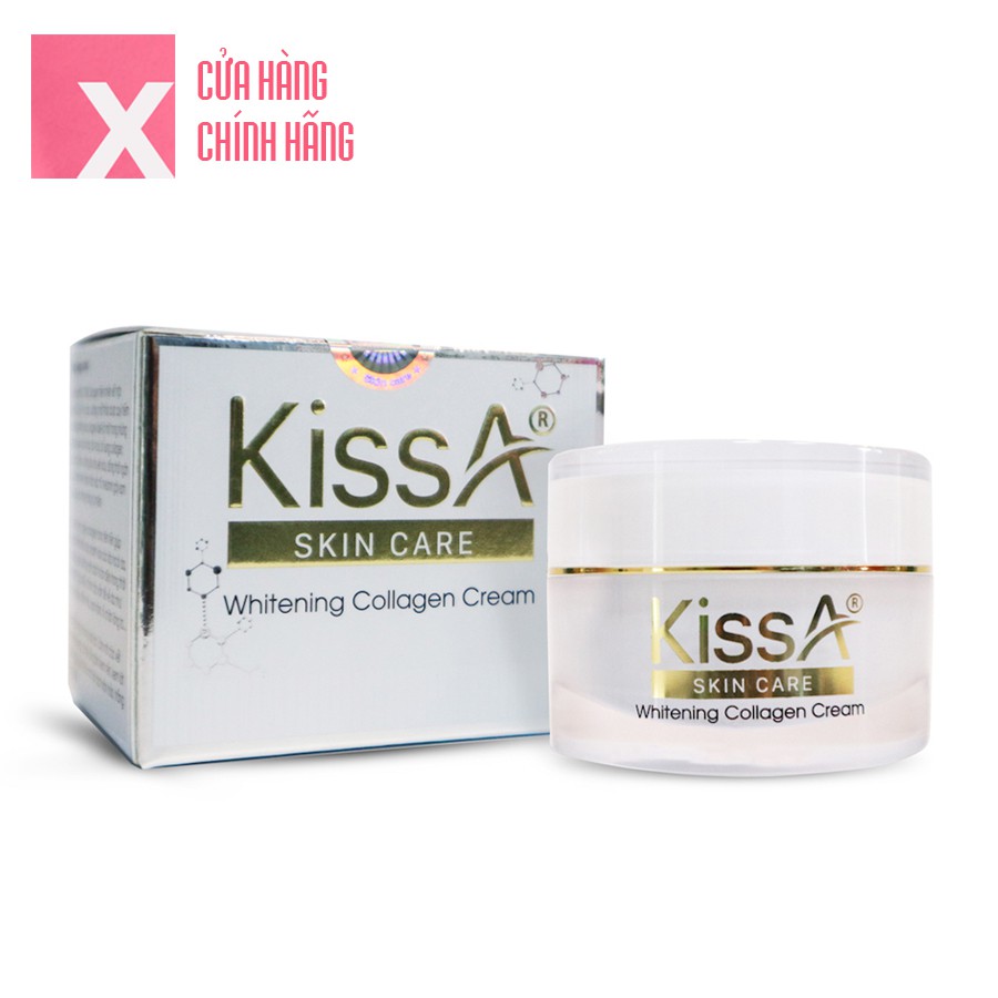 Kem dưỡng trắng da Collagen KissA Loại 30g