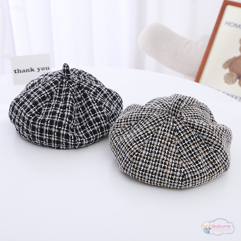 Mũ Beret Dễ Thương Cho Bé Gái