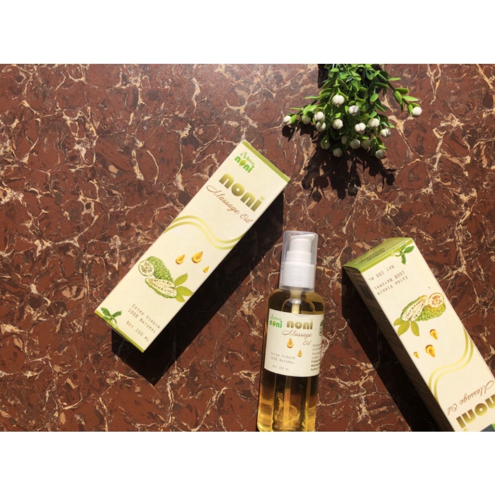 Dầu massage dưỡng da trái nhàu⚡️FREE SHIP⚡️Da ẩm mềm, ngừa mụn, tái tạo da⚡️Noni Massage Oil⚡️sarah_viet_naturals