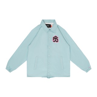 Áo khoác gió 5THEWAY® /stroke/ Big Logo Coach Jacket™ in Starlight Blue aka Áo Khoác Dù màu Xanh