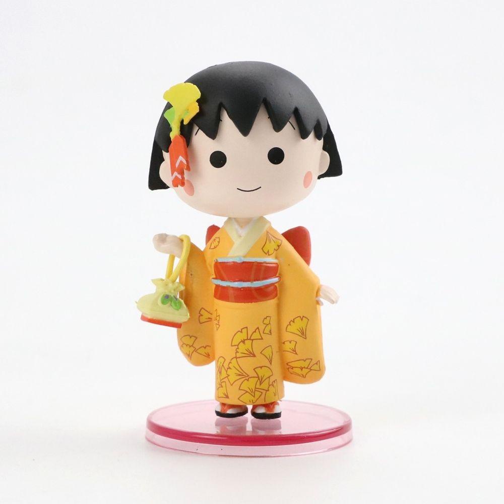 Mô Hình Nhân Vật Chibi Maruko Bằng PVC Trang Trí Bánh Kem