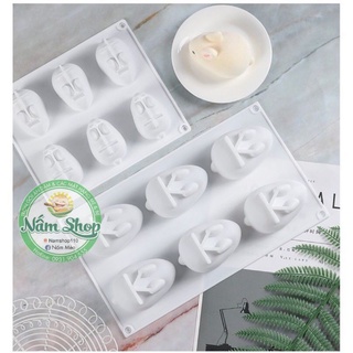 Khuôn silicon hình thỏ/heo/chuột làm thạch rau câu, pudding