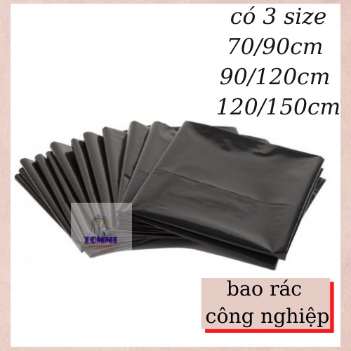 Bao Đựng Rác Công Nghiệp Túi Dẻo Dai Dễ Sử Dụng Đủ Kích Thước An Toàn Vệ Sinh Cho Gia Đình