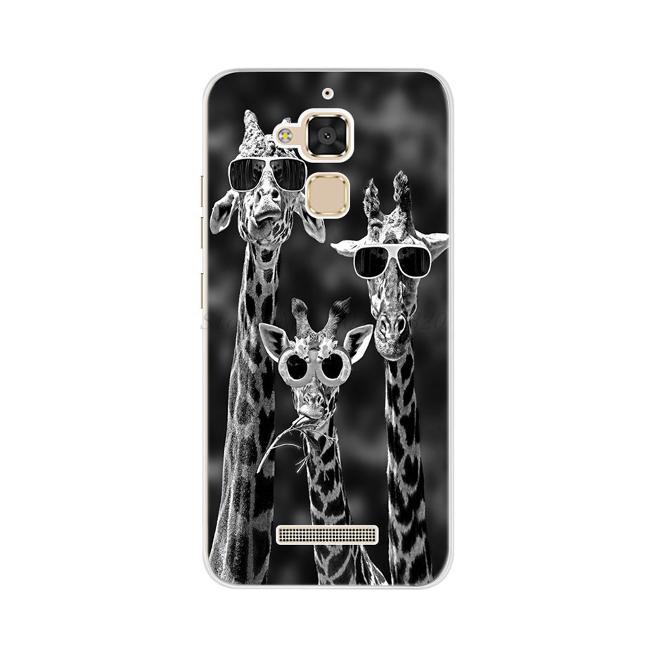 Casing Asus Zenfone 3 Max ZC520TL X008D 5.2 inch Cases Soft TPU Silicone Phone Back Cover Case