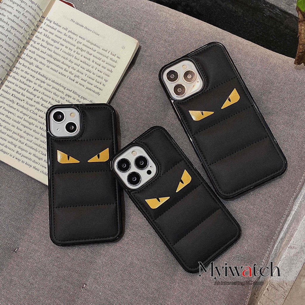 Ốp Điện Thoại Bằng Da Lót Vải Cotton Mềm Mại Cho iphone 13 Pro Max 11 12 Pro Max X XS XR XSMAX