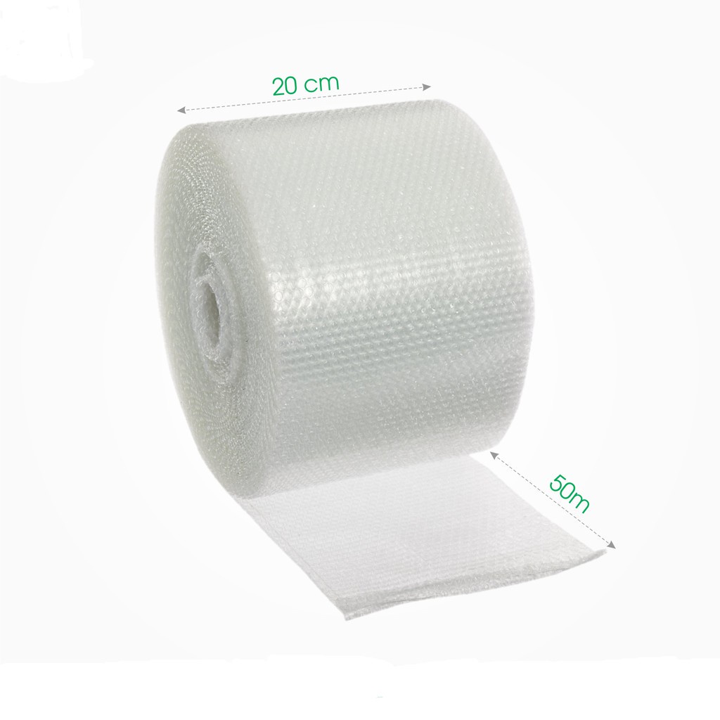 Cuộn Bóng Khí -Bọc chống sốc xốp nổ - Gói hàng - Bọc hàng - Kích Thước 0.2m x 100m, 0.3m x 100m màng PE dày, chắc chắn