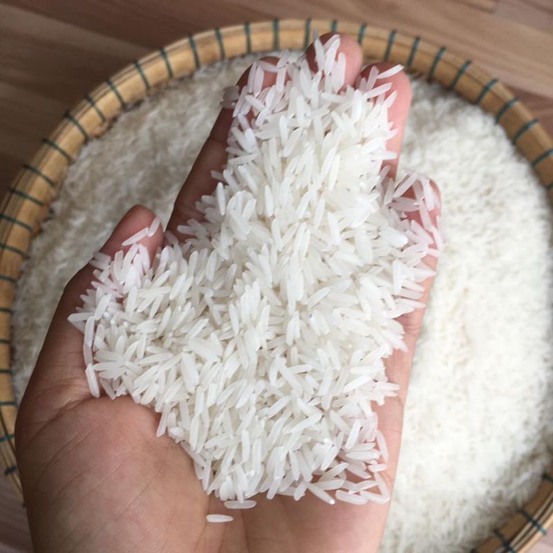 Gạo hữu cơ ST25 - Gạo đặc sản thơm ngon hậu vị hơi ngọt đóng gói hút chân đảm bảo chất lượng