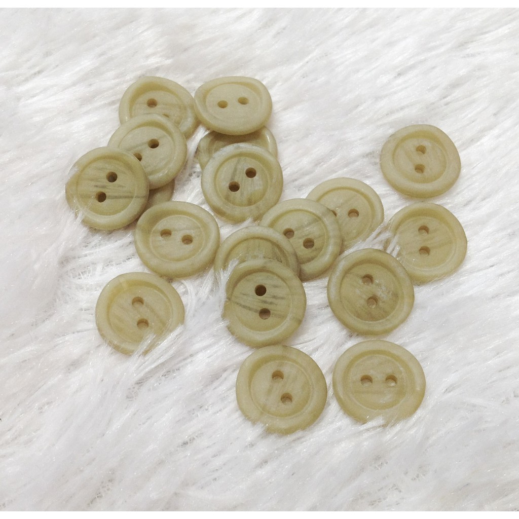 Nút áo quần tây cúc khuy nhựa nhiều màu dễ thương size 1.5cm