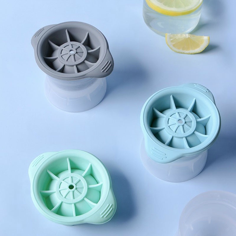 Khuôn Làm Đá Hình Cầu Bằng Silicone Chất Lượng Cao