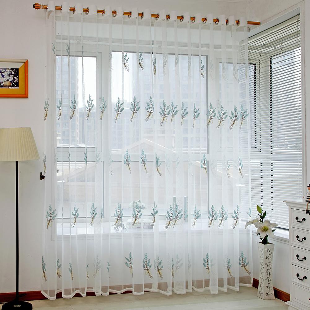 Rèm treo cửa trang trí hình lá độc đáo xinh xắn R-5Wu