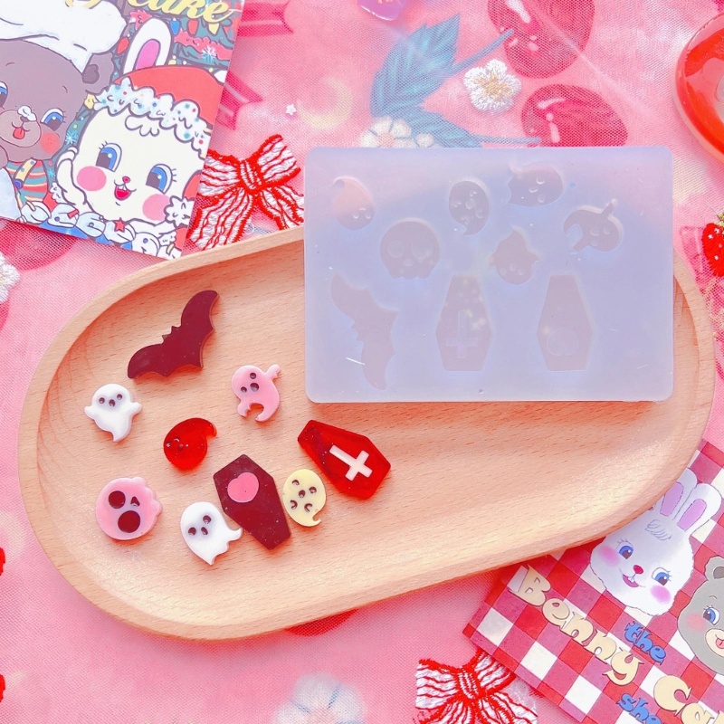 Khuôn Silicone Tạo Hình Làm Móc Khóa DIY