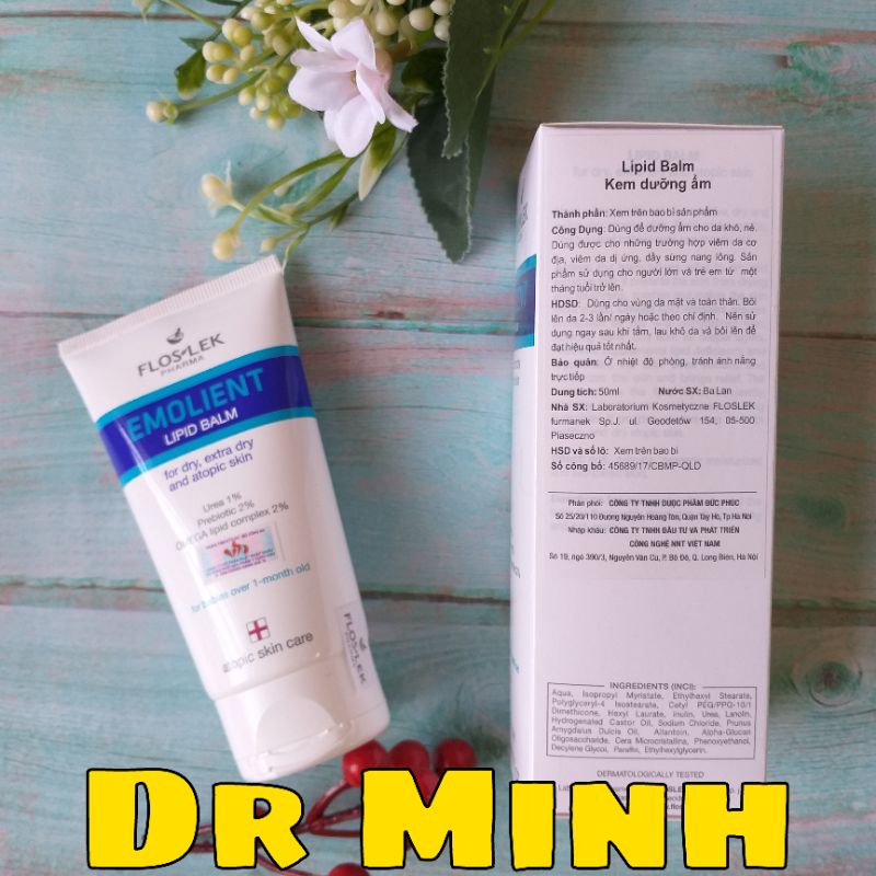 Emolient Floslek kem dưỡng ẩm