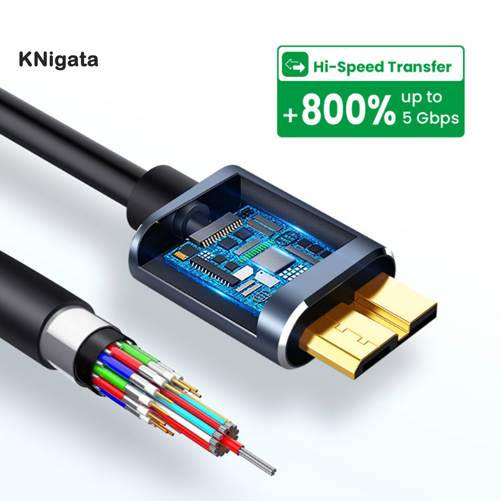 {KNK} 50/100/150cm USB 3.1 Type-c to USB 3.0 Micro-USB 5Gbps Hard Disk Cable for PC