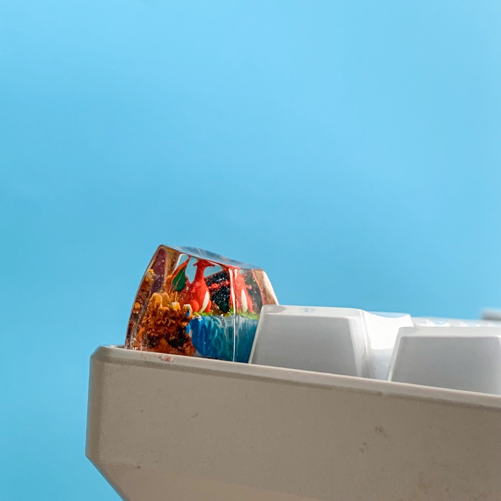 Nút bàn phím cơ máy tính - Artisan keycap - Pokemon Keycap - Resin keycaps