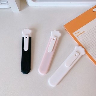 Dao rọc giấy mini chân mèo dễ thương cute