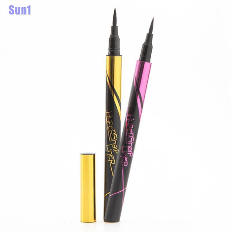 (Hàng Mới Về) Bút Kẻ Mắt Chống Nước Lâu Trôi Thiết Kế Vỏ Màu Vàng