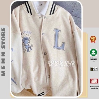 Áo bomber nỉ nắm đấm in l memn 585