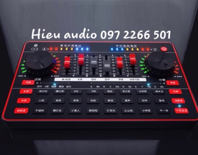 SOUND CARD BLUETOOTH G3 AUTOTUNE ÂM THANH ĐẲNG CẤP HOÀN HẢO